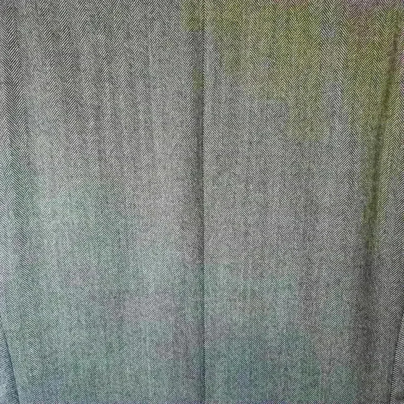 100% Lambswool Joseph & Feiss Men's Blazer Sports Coat 44R Gray Herringbone - Picture 9 of 14